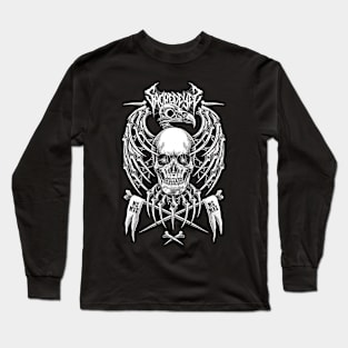 Skeleton Eagle Long Sleeve T-Shirt